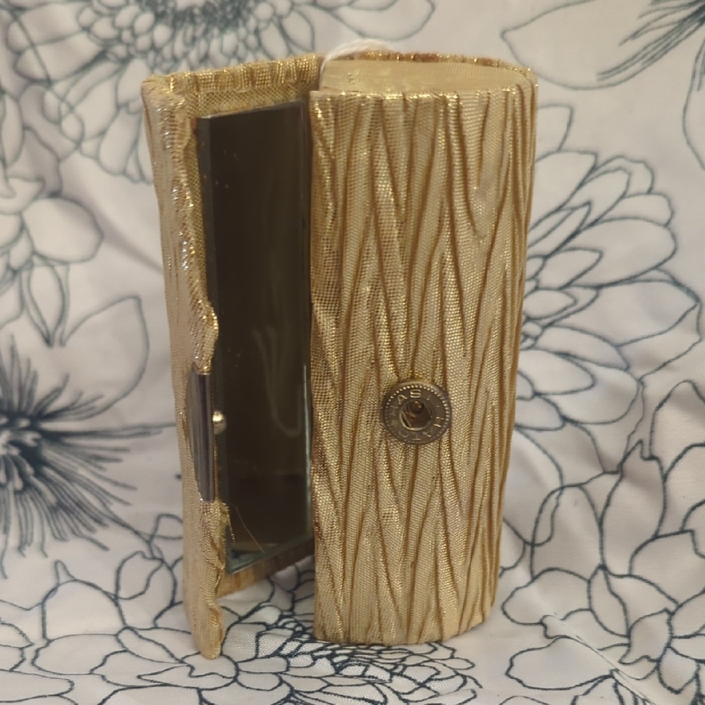 Retro Gold Lipstick Holder